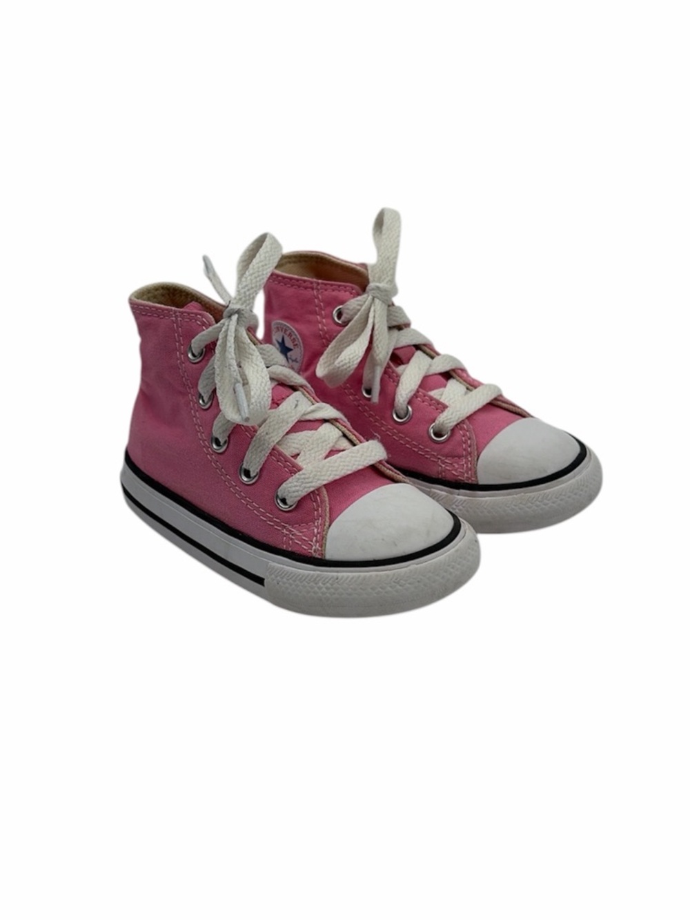Converse Chuck Taylor All Star Pink High Top Sneaker Shoes Infant Size 7
